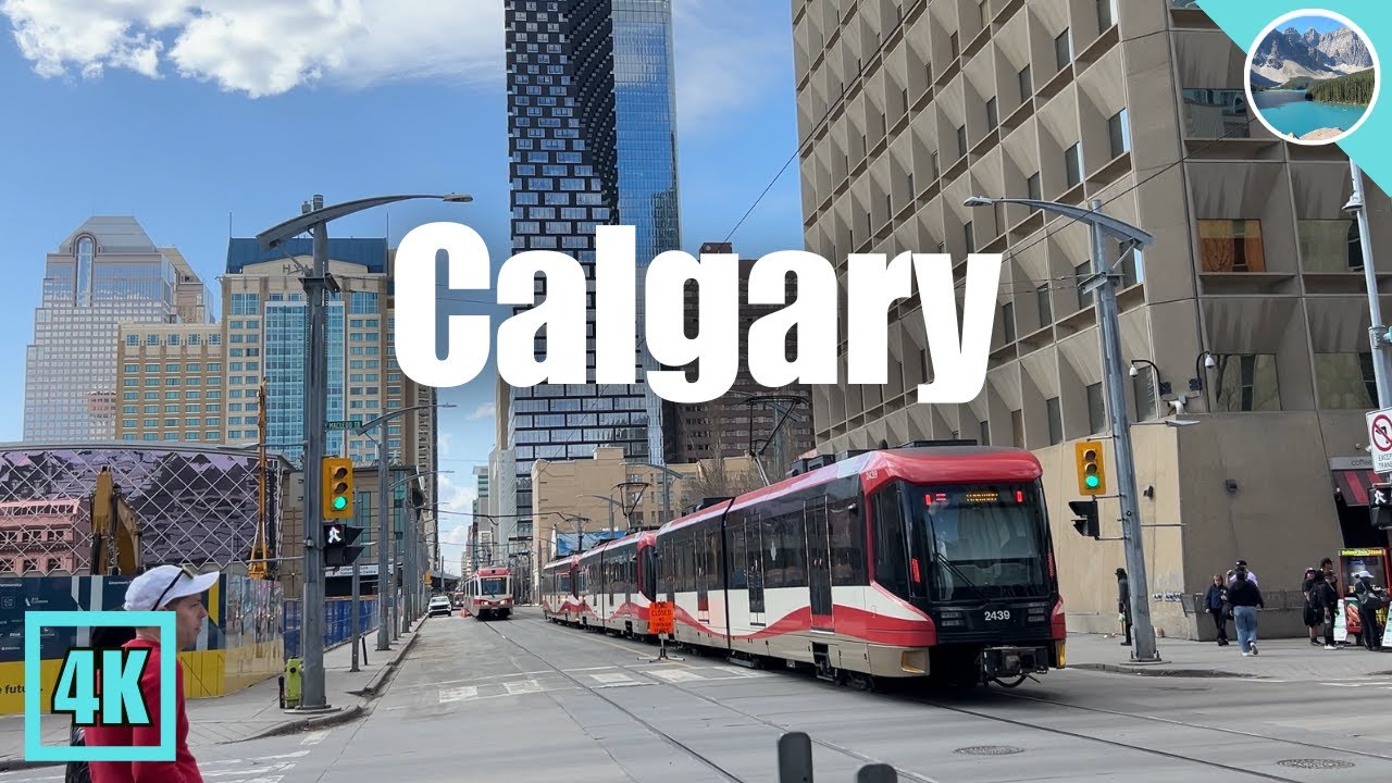 Downtown Calgary Spring Walk 2025 🇨🇦