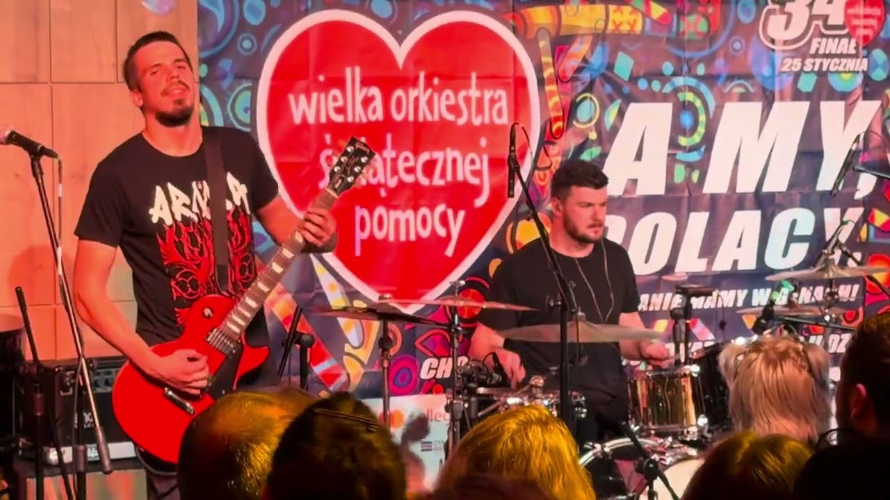 ARMIA „Nic już nie przeszkodzi” WOŚP live ❤️ 25.01.2026 Poznań Polska 🇵🇱 koncert rock muzyka na żywo
