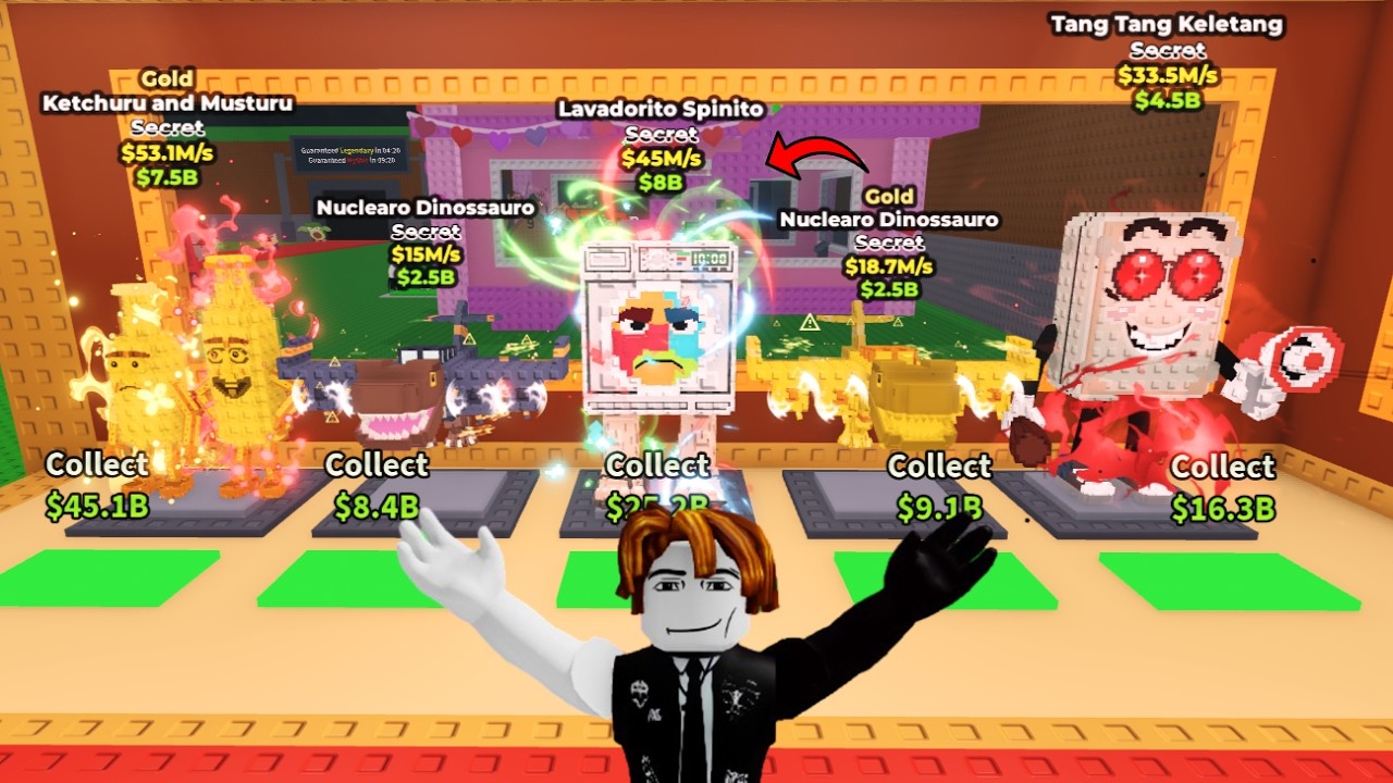 I Stole Rarest!! Brainrot From Admin Abuse In Steal a Brainrot Roblox