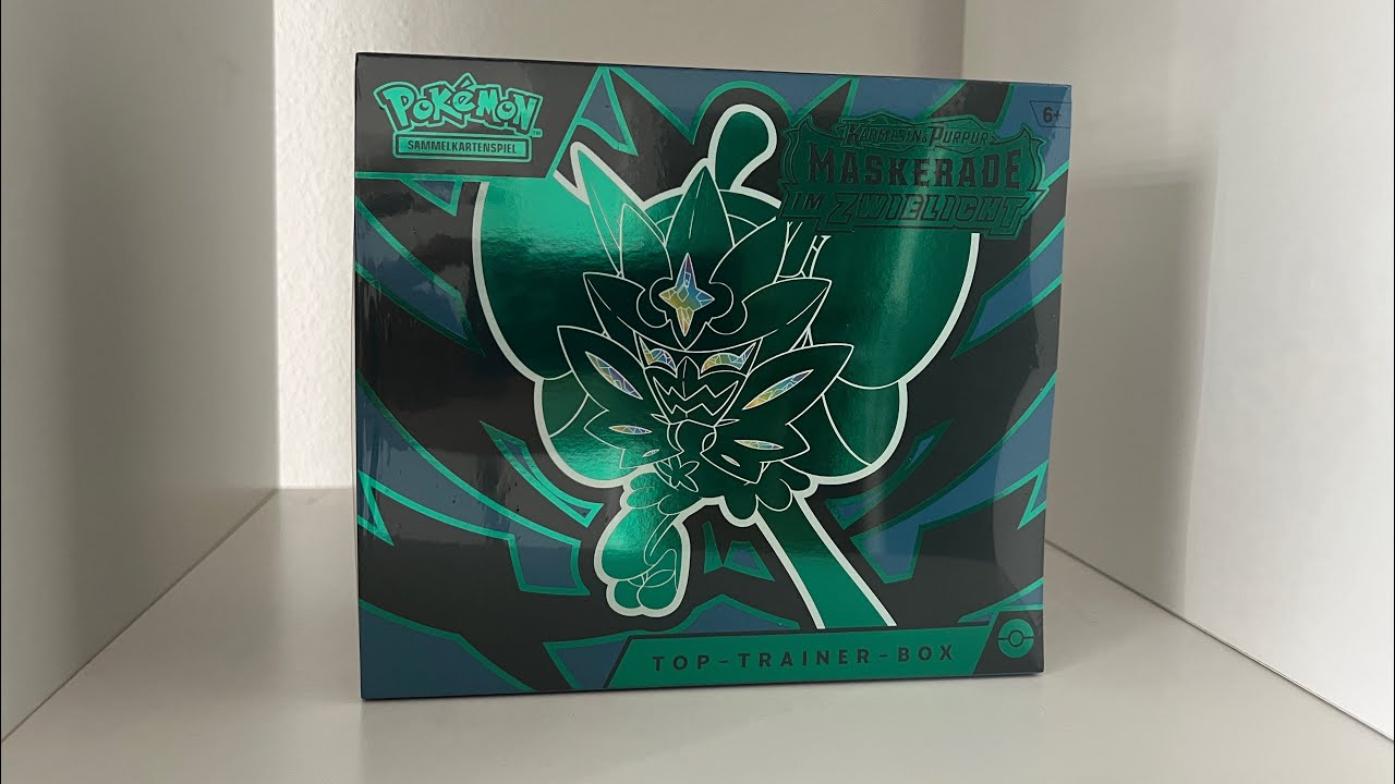 Was ziehen wir aus der POKÉMON TOP TRAINER BOX aus MASKERADE IM ZWIELICHT???
