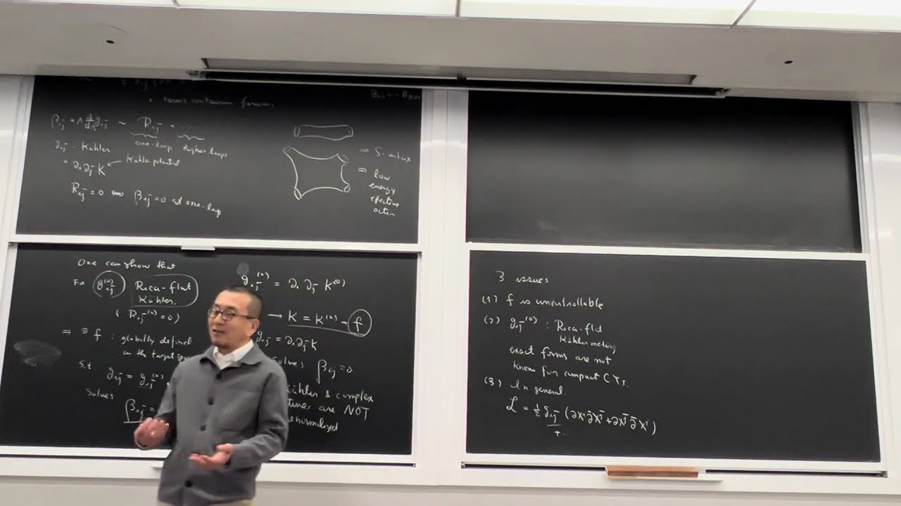 Introduction to String Theory, Lecture 21