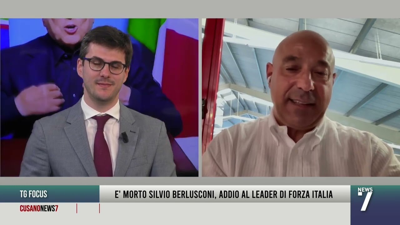 TG FOCUS Edizione Straordinaria sulla morte di Silvio Berlusconi