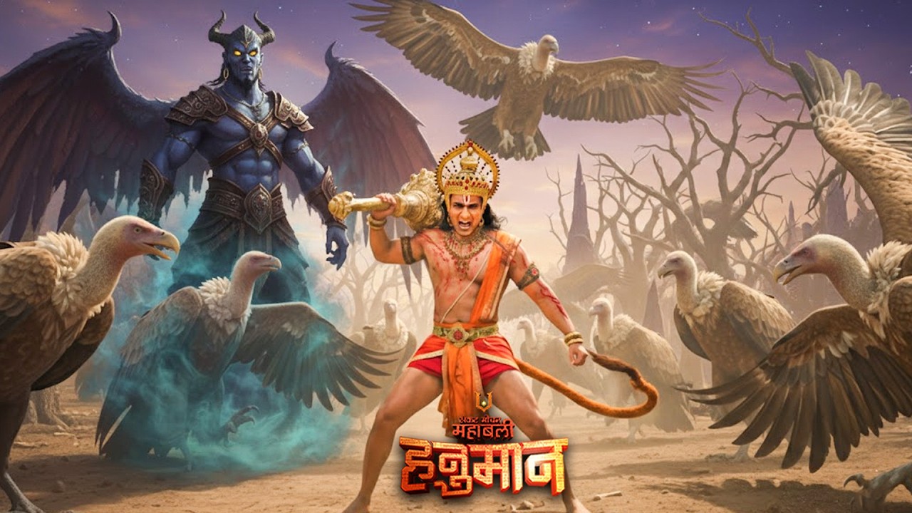 किष्किंधा में गिद्धों ने हनुमान को नोच-नोचकर किया घायल! | Mahabali Hanuman | EP - 457