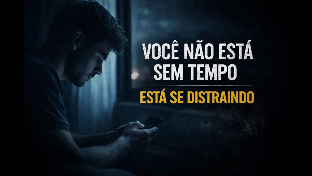 Você Não Está Sem Tempo — Está Se Distraindo