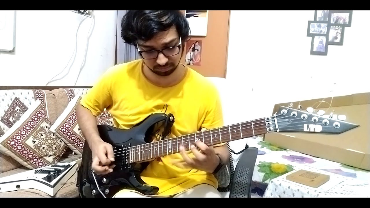 Artcell- Ei Bidaye (solo & outro guitar cover)
