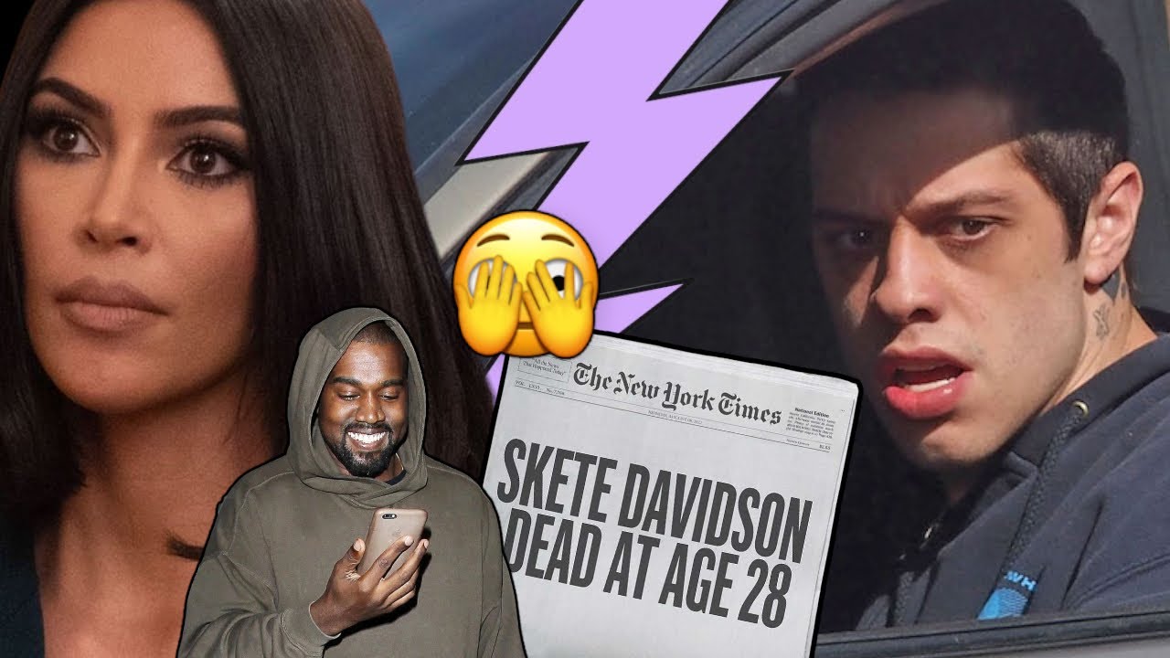 Kim Kardashian & Pete Davidson c’est fini ! Kanye a traumat*sé Pete ..
