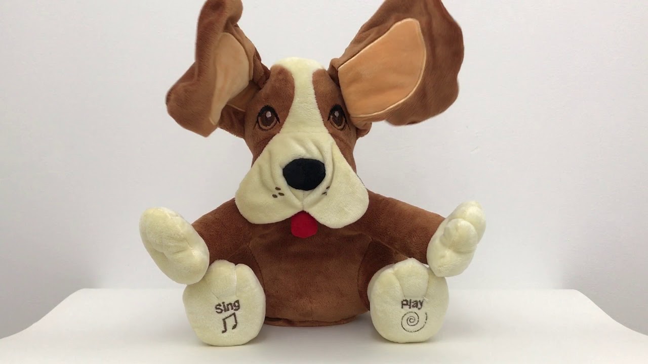 Etna Products Musical Floppy Ear Peek a boo Puppy
