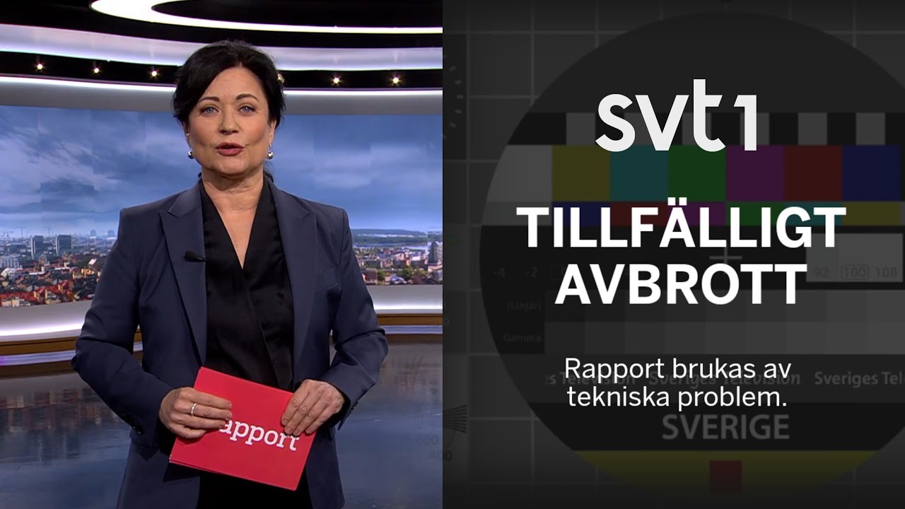 SVT1 Tillfälligt avbrott 2025-11-25 19:31