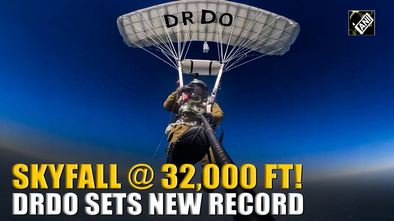 Historic! Made-in-India combat parachute tested at 32,000 ft | DRDO sets new record