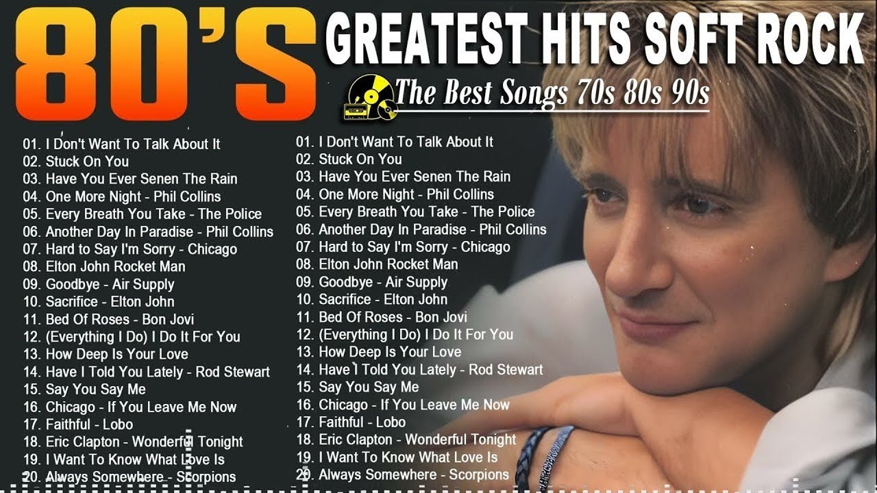 70s, 80s, and 90s Soft Rock Hits: Featuring Rod Stewart, Nigel Parker, and Scorpions