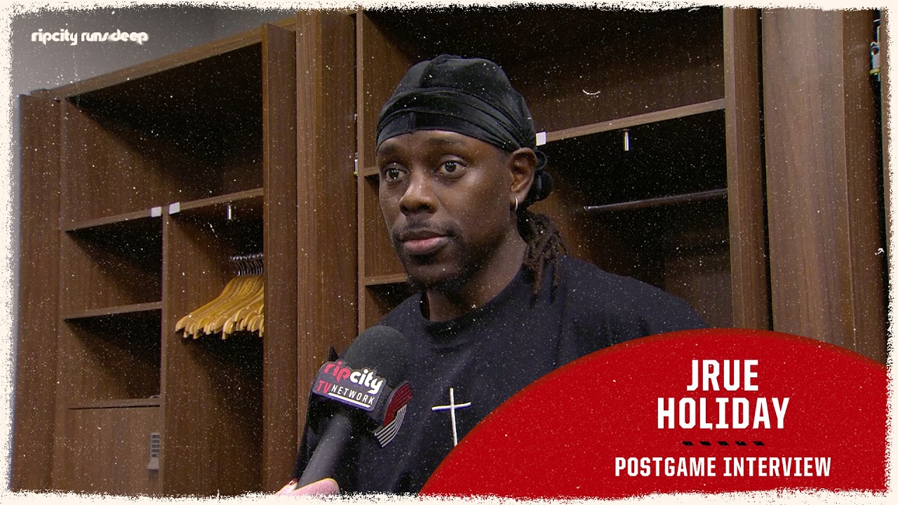 Jrue Holiday on Win vs Jazz Tonight & All-Star Break | Portland Trail Blazers | February 12, 2026