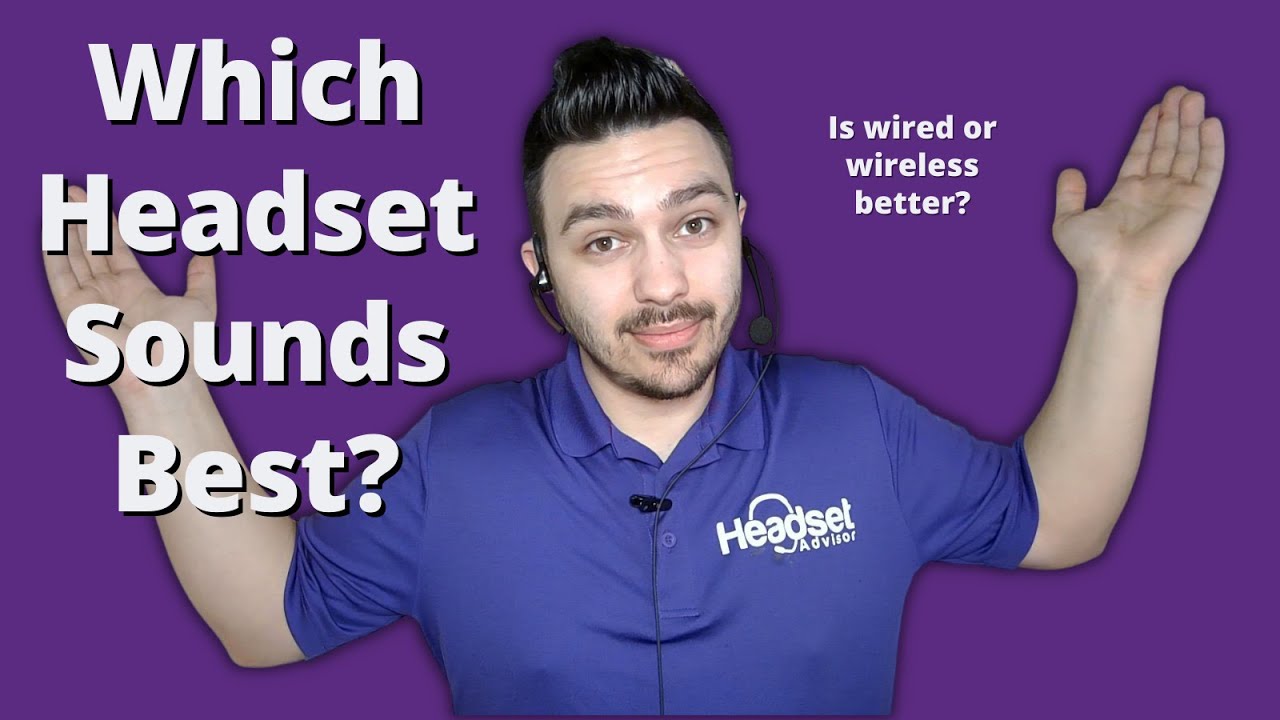 Plantronics Voyager 5200 UC Vs. Wired Headset Mic Test Showdown