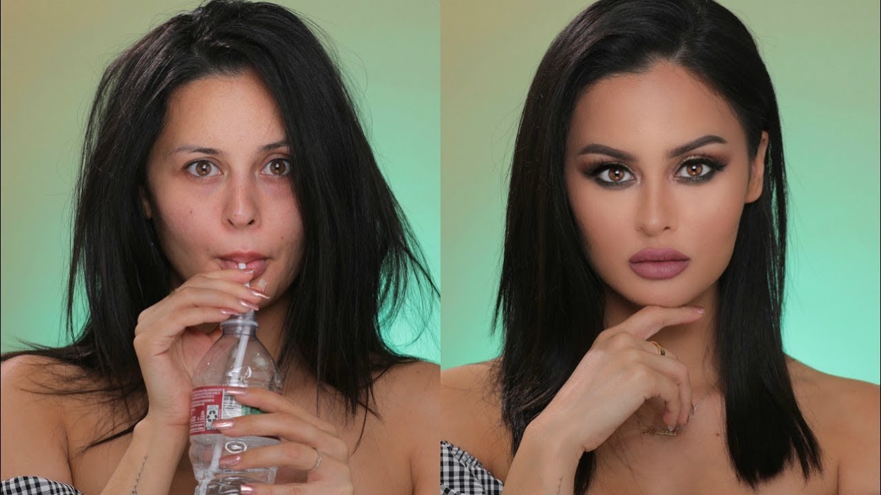 Glowy Date Night Makeup Transformation