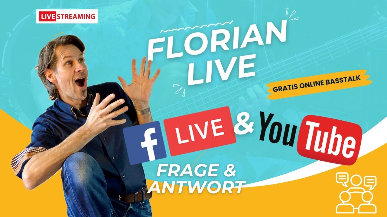 FLORIAN LIVE BASSTALK #40 am 3. März um 19:00 Uhr