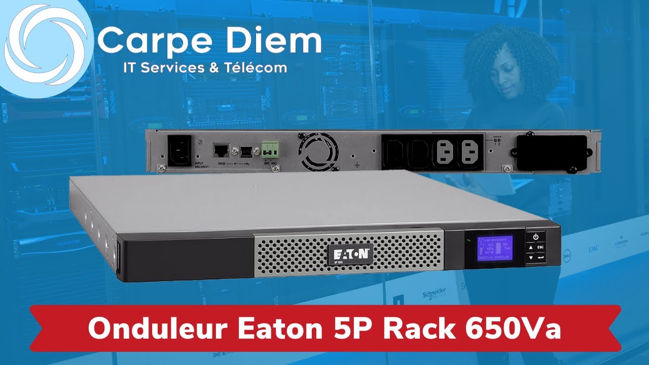 Onduleur Eaton 5P Rack 650Va, pour ne plus craindre les orages pour votre baie !