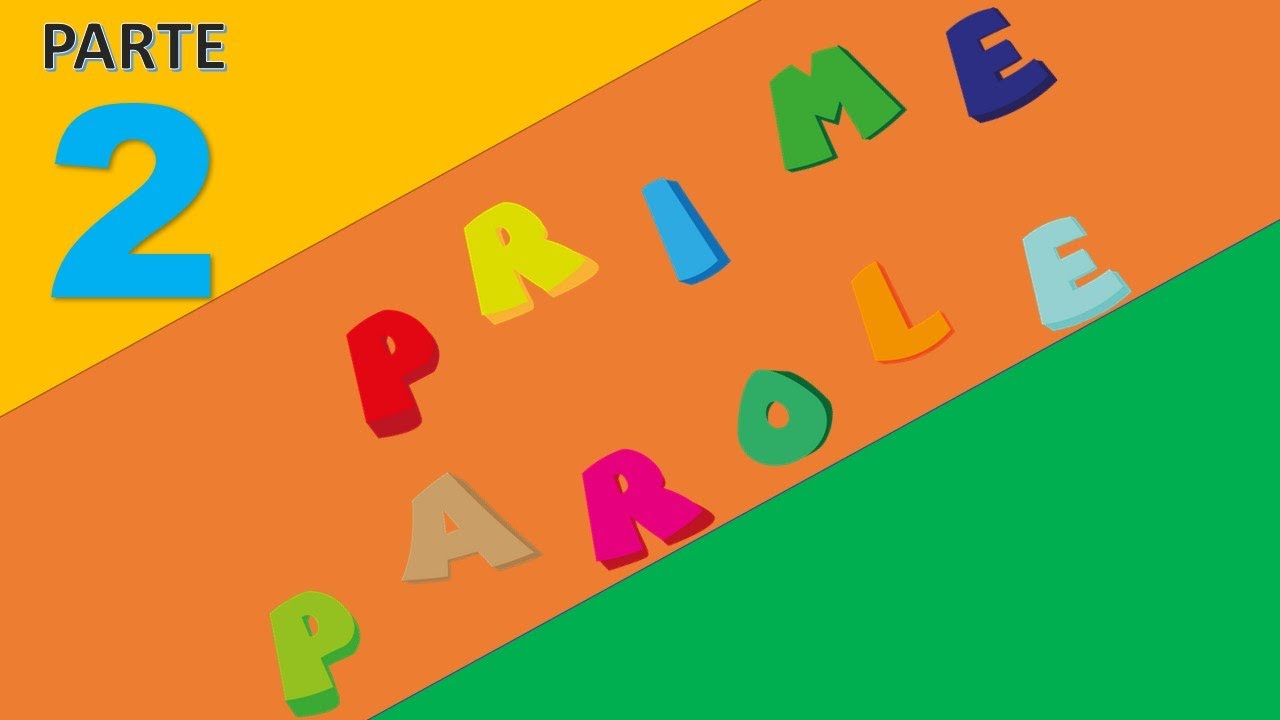 Prime parole (parte 2) + alfabeto degli animali