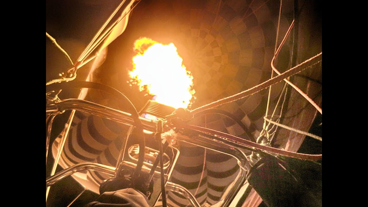 Nightglowing with the PH-GPR balloon at Gasballoon Ballonstartplatz in Gladbeck Germany