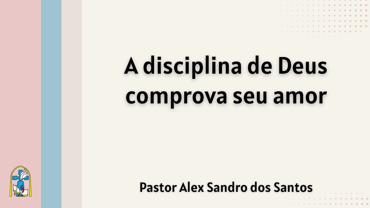 Nossa luta contra o pecado - Hebreus 12:4 - 13