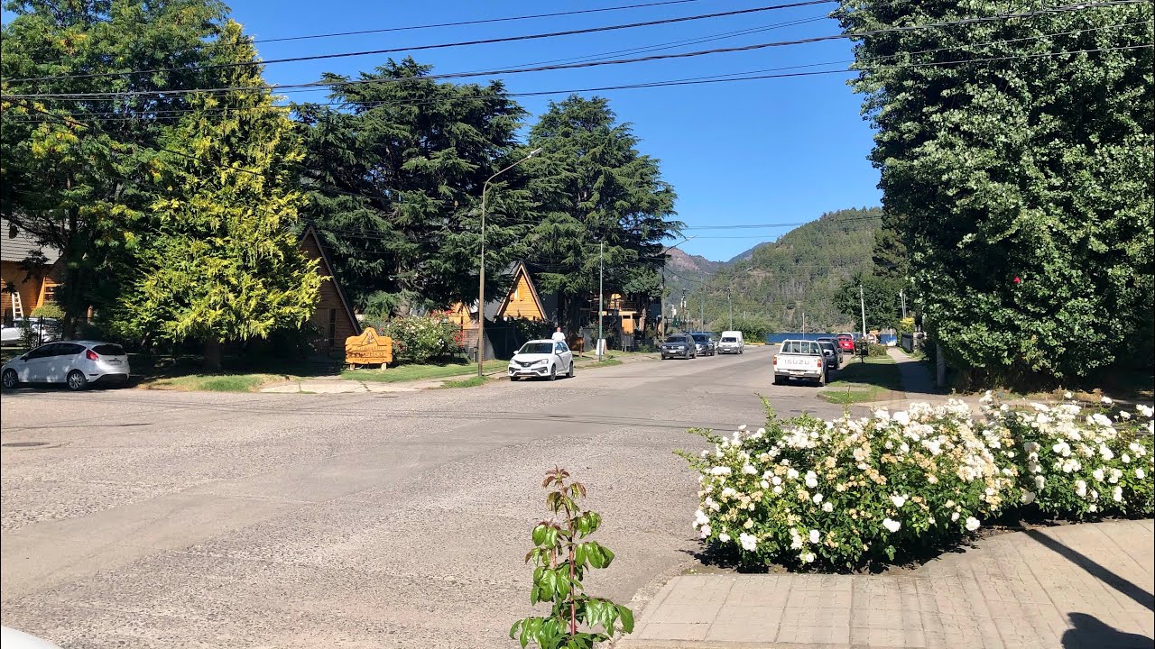 4K - STREETS (CALLES) 2025 SAN MARTÍN DE LOS ANDES, ARGENTINA