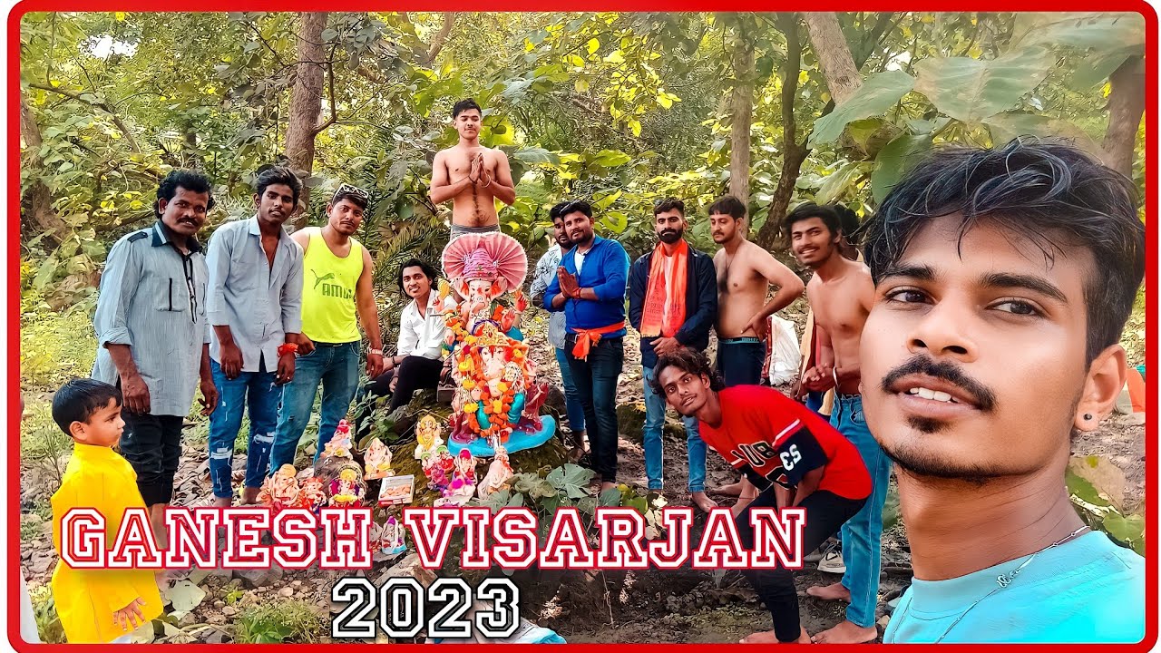 Ganpati Visarjan 2023 🌸 |DHANANJAY DIARIES | @MD_BLOGZ & @SORABH_PATIDAR09 #indoriboi #mdboyz