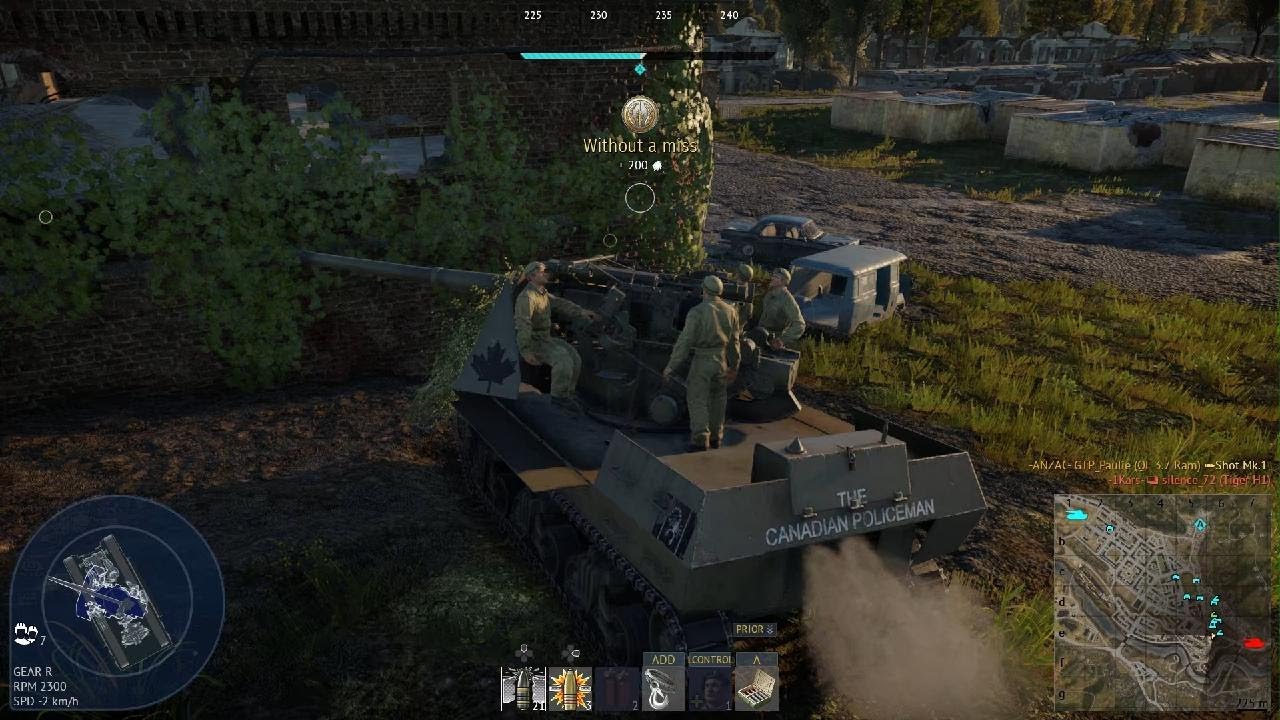 QF 3.7 Ram Fast & Dangerous Flank