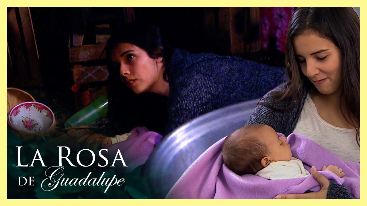 Laiza vive en la calle con su beb&eacute; reci&eacute;n nacida | La rosa de Guadalupe 4/4 | Las ni&ntilde;as ricas...