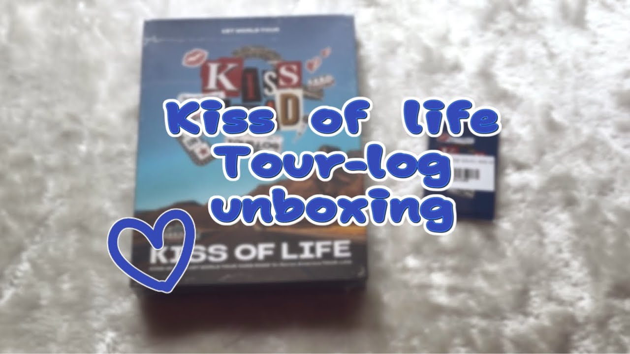 : kissy diaries ep.2 | &ldquo;kiss road in North America tour-log&rdquo; unboxing ʚɞ