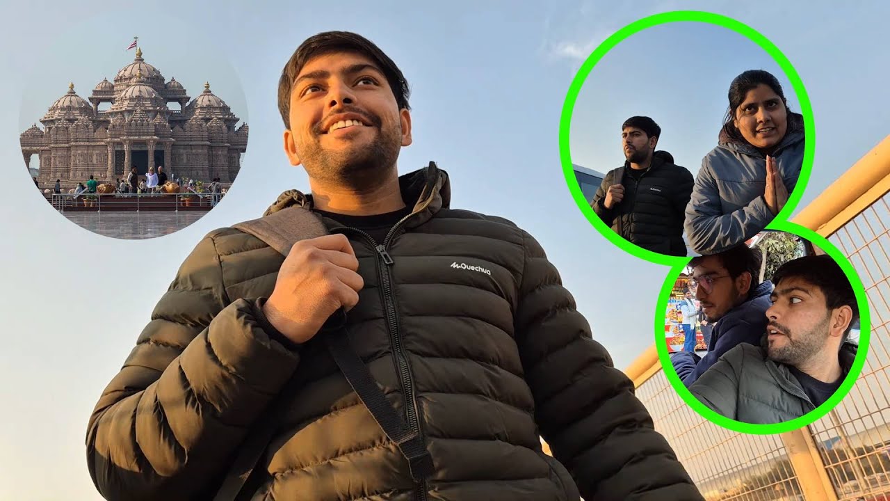 Gaye the operation ke liye aur phoch gaye akshardham temple.