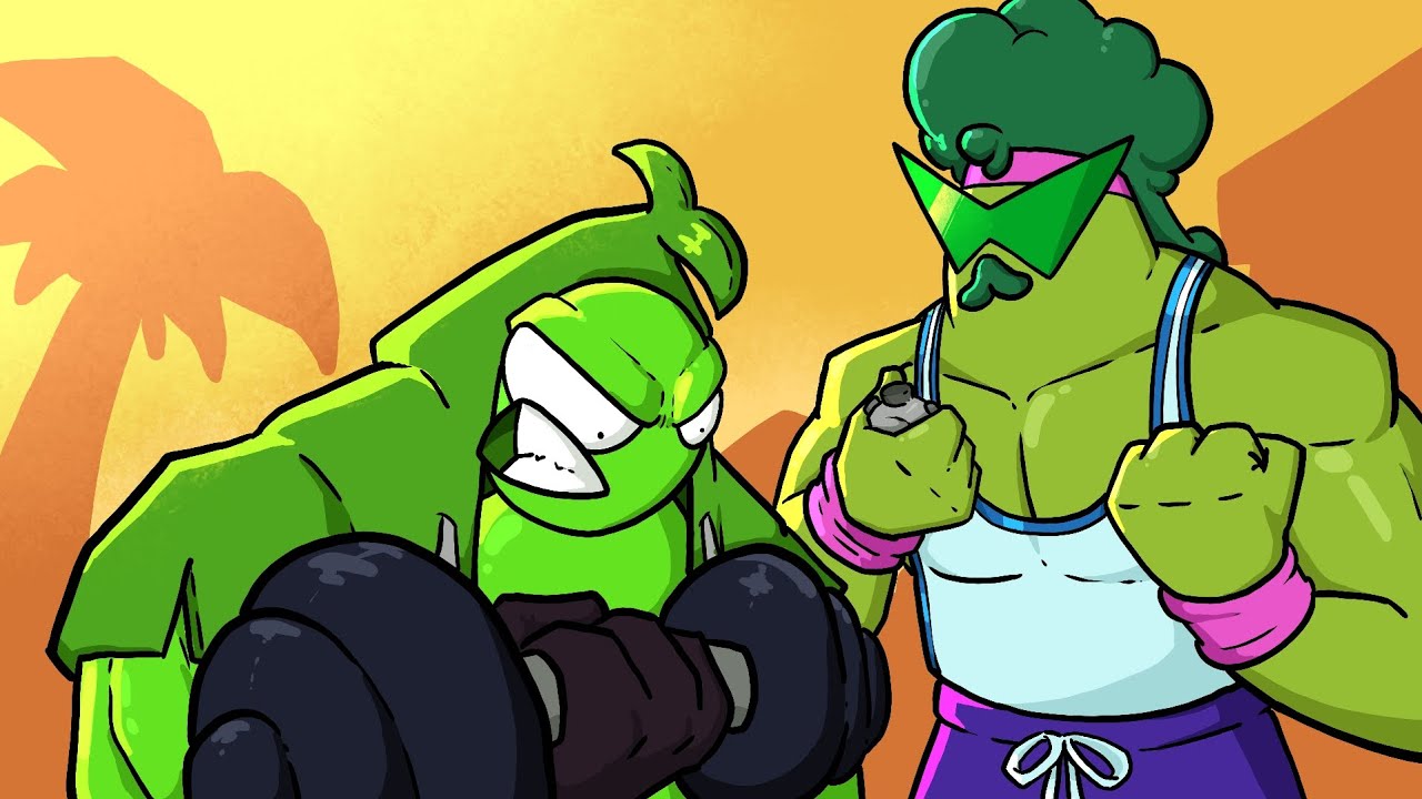 GYMBROS con HIPER!  FORTNITETOON 