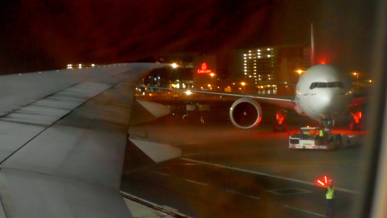 Emirates Boeing 777-300ER from Dubai International Airport to Soekarno-Hatta International Airport.
