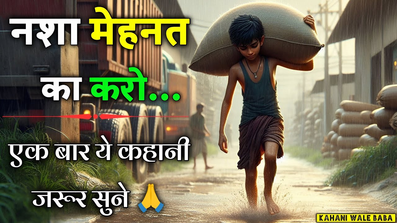 नशा मेहनत का करो – A Best Motivational Story in Hindi | Life-Changing Lesson #trending #story