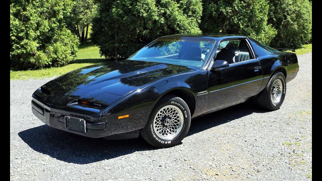 Запуск, обзор и обзор Pontiac Firebird 305 V8 1986 года