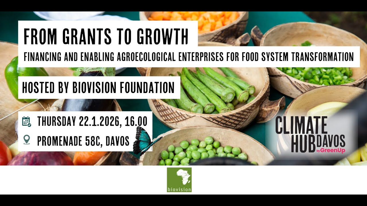 From Grants to Growth: Financing & Enabling Agroecological Enterprise for Food System Transformation