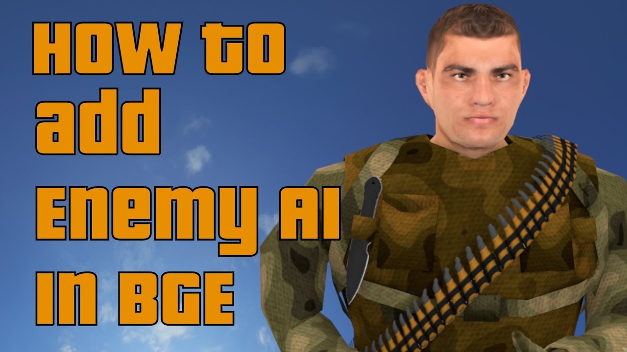 How to add Enemy AI in BGE - Part 1: Animations