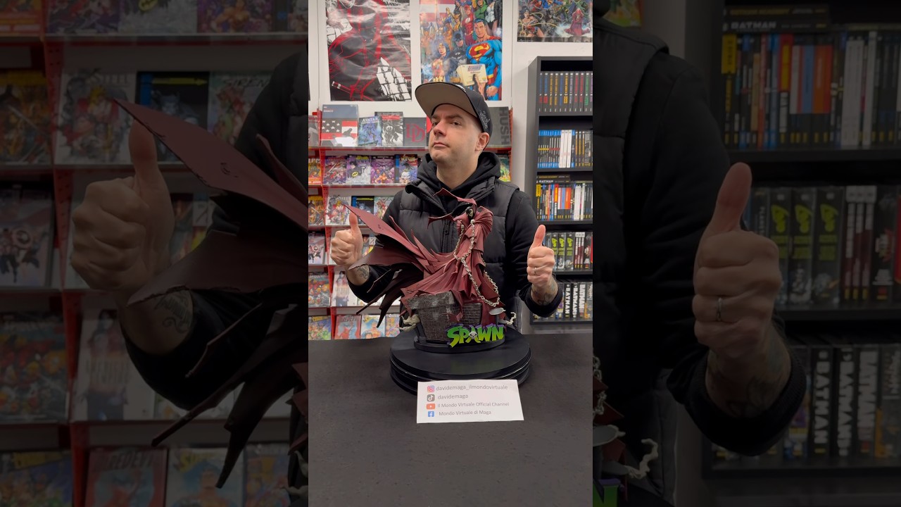 Spawn Statua by Greg Capullo McFarlane Toys #iosonounvirtuale #spawn #mcfarlanetoys #unboxing #top