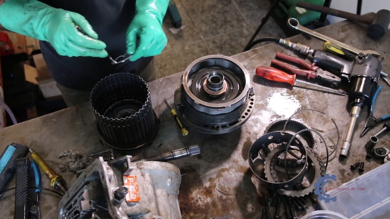 Manutenção no câmbio automático th180 / 3L30 - GM Opala / Chevette e Suzuki Vitara.