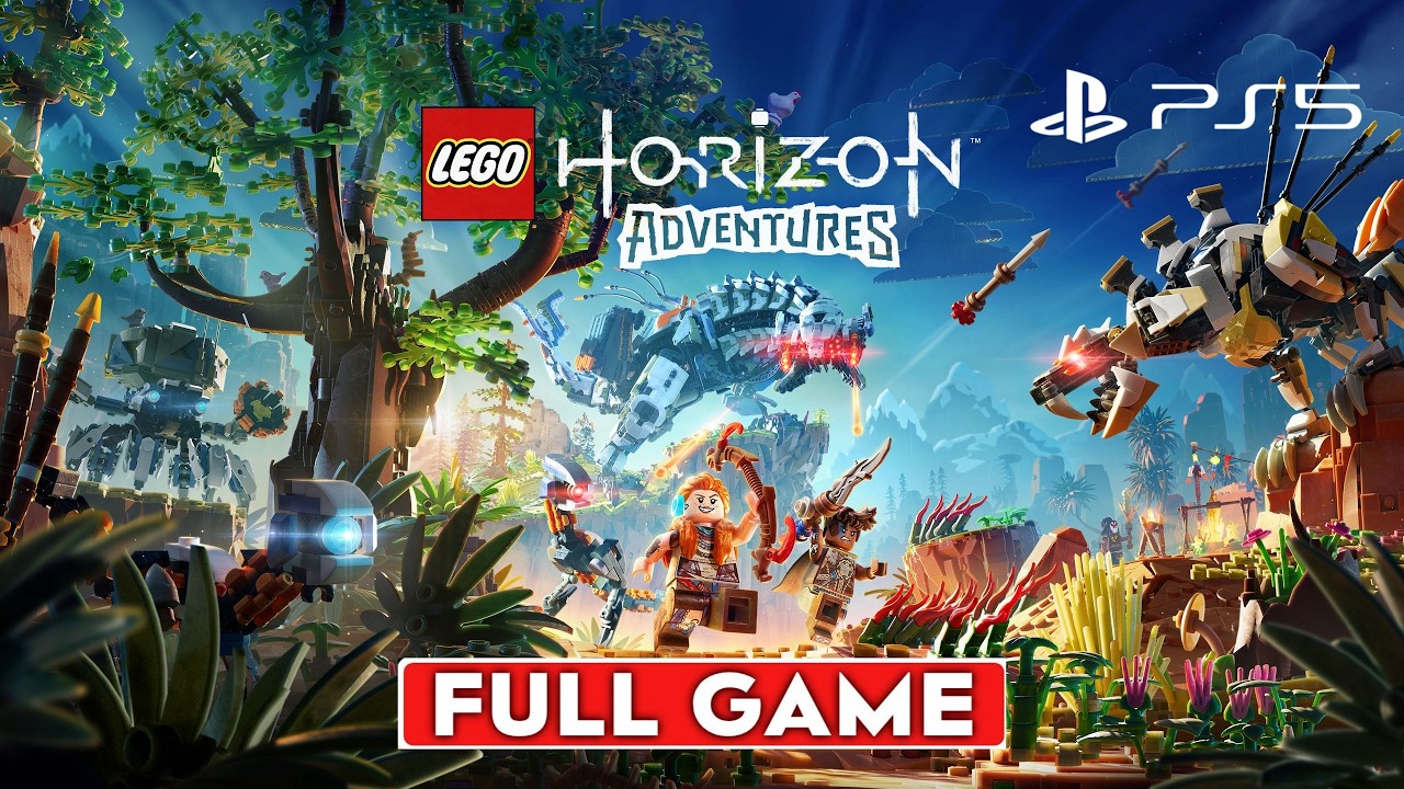 Lego Horizon Adventures Full Game Walkthrough [PS5 1080P 60 FPS]
