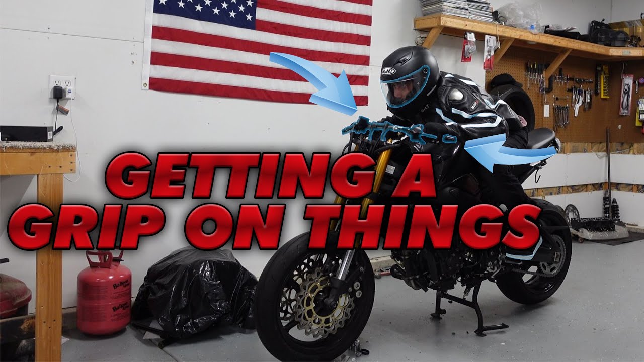 FZ1 RAFFLE BIKE Gets All New Handle Bar and levers