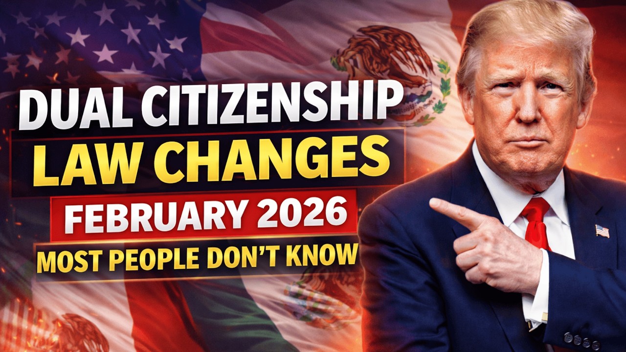 Breaking: Dual Citizenship Law Changes February 2026 | Most People Don't Know