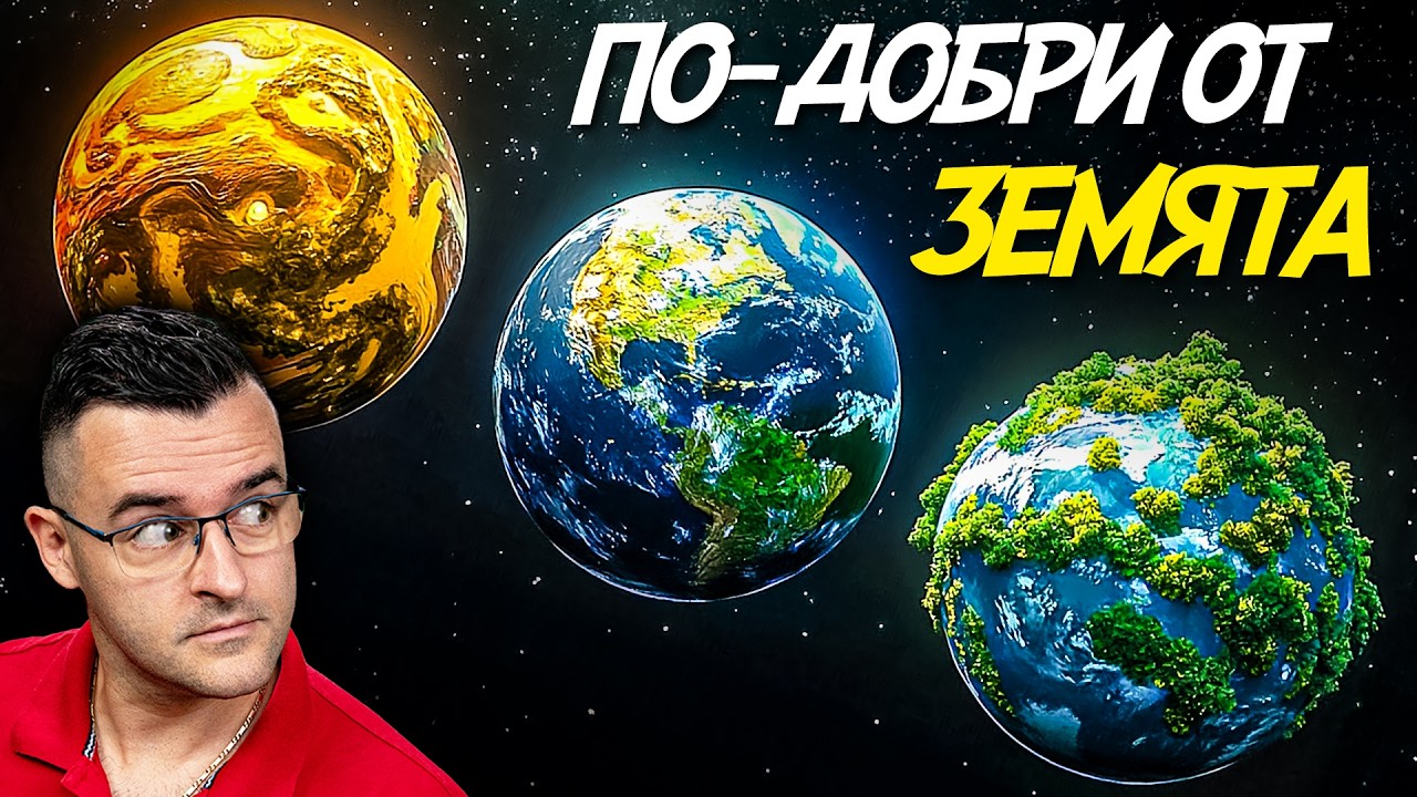 Топ 10 ПЛАНЕТИ по-добри от ЗЕМЯТА