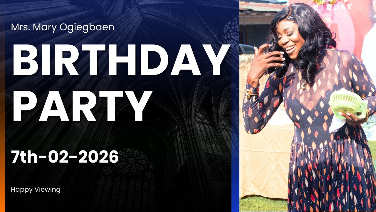 Mary Ogiegbaen Birthday Celebration 