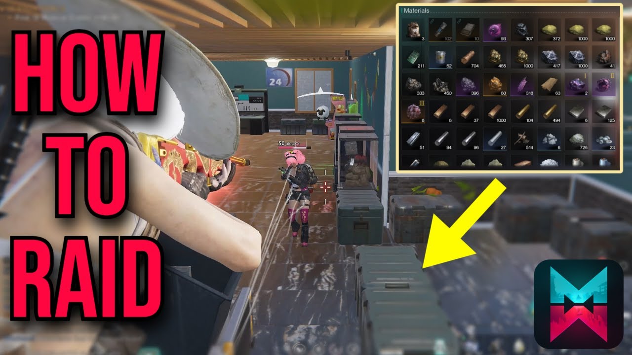 How To Raid Bases In Once Human! AMAZING LOOT!!
