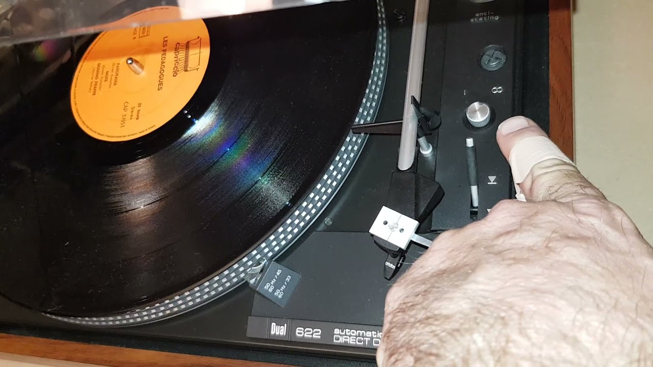 Dual 622 speed test and demo turntable direct drive