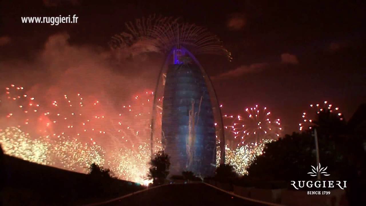 Ruggieri - Dubai Burj Al Arab 2013 National Day Show Fireworks