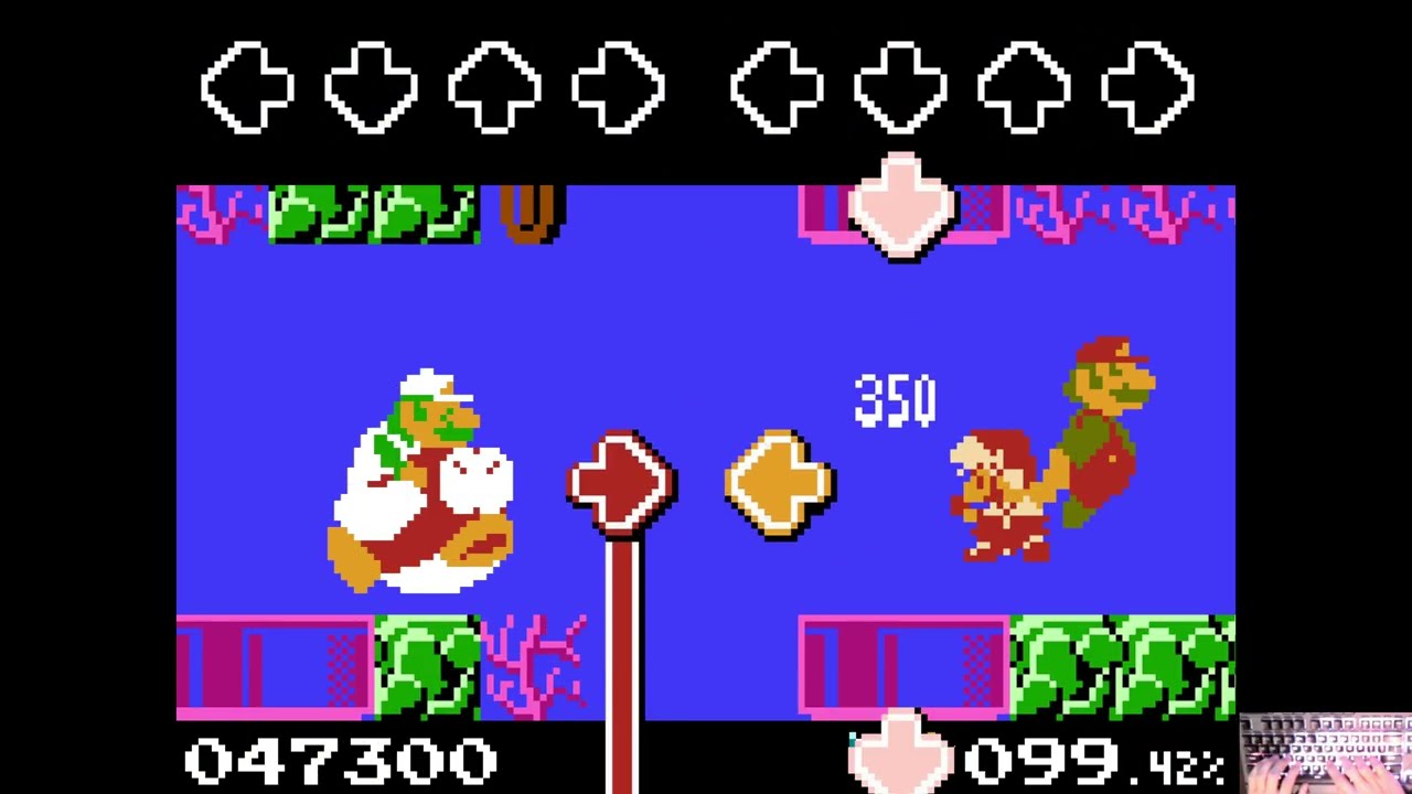 FNF Super Mario Bros. Funk Mix DX - Deep Deep Voyage (FC) (4k)