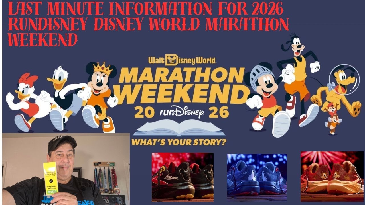 Последние советы к марафону runDisney Disney World 2026! А также презентация кроссовок Brooks.