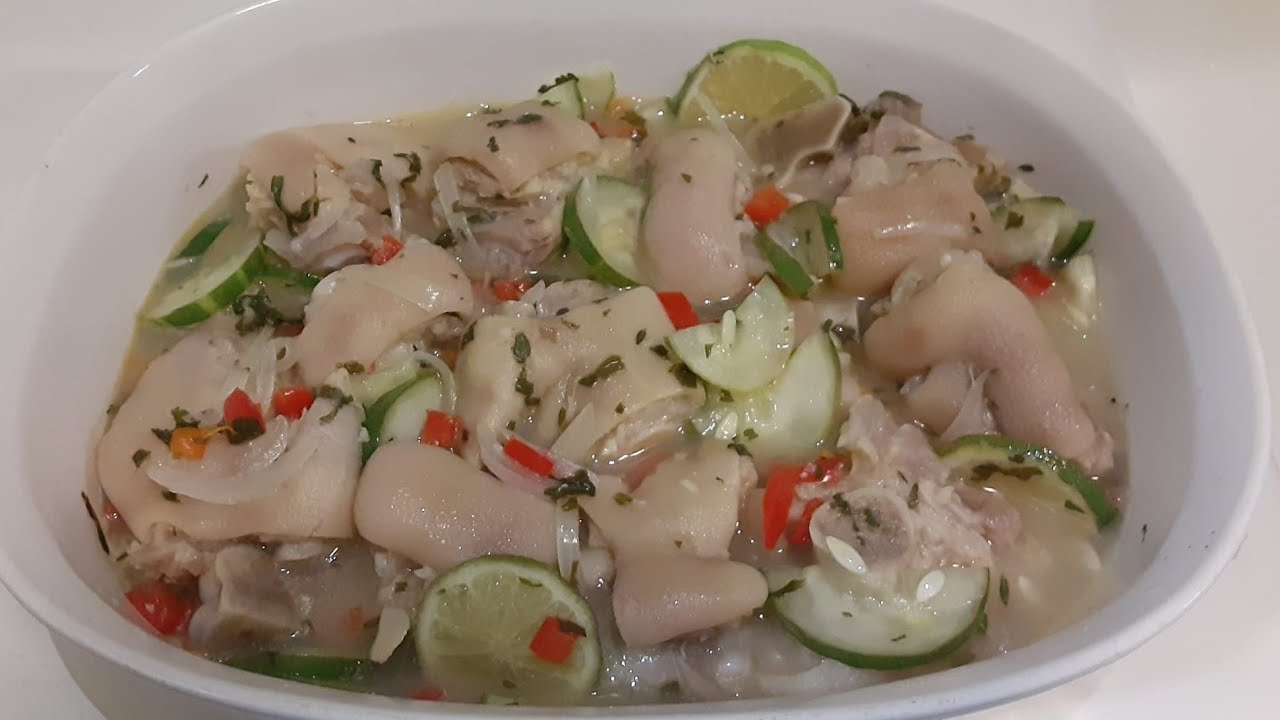 🇻🇨St Vincent/Caribbean Pig Feet Souse