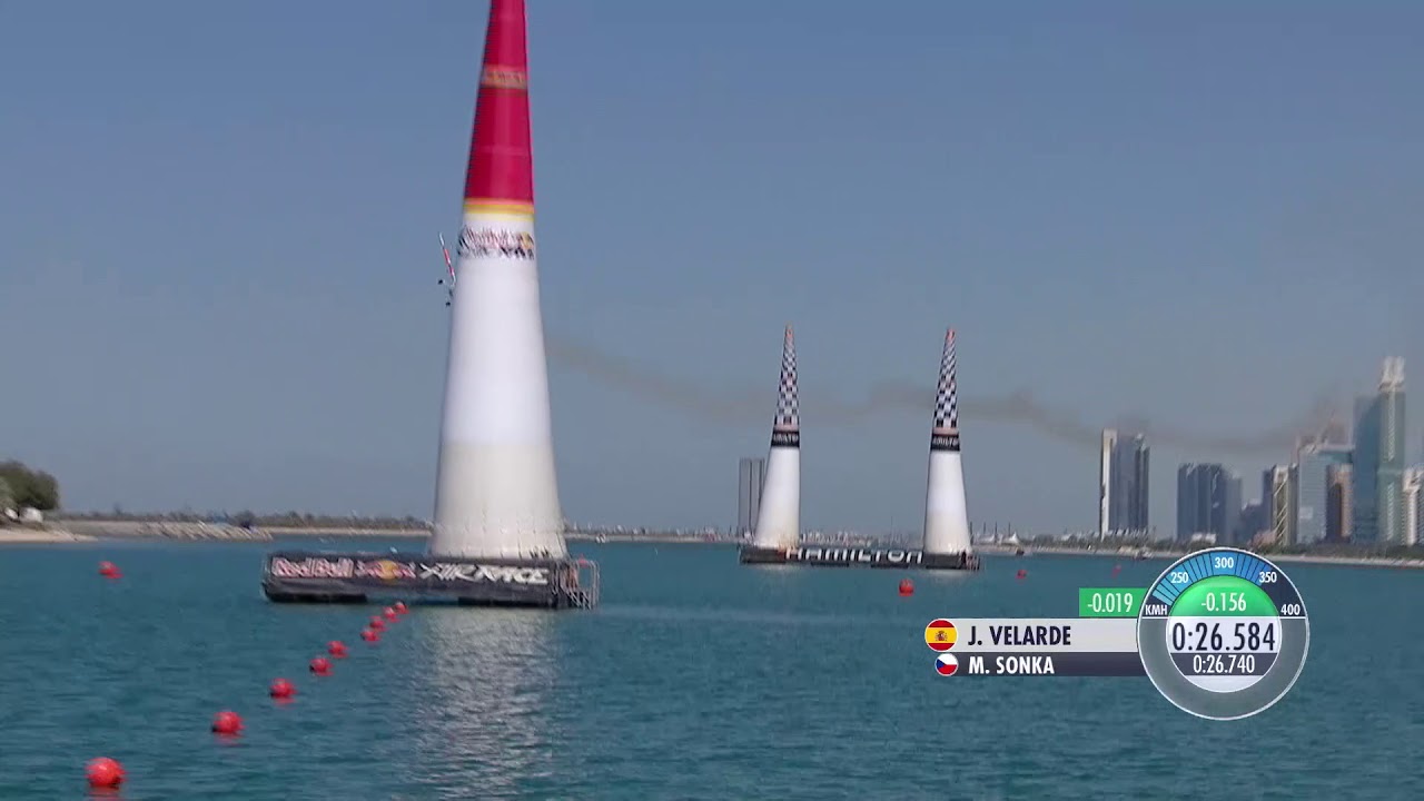 Juan Velarde Abu Dabi FP1 Red Bull Air Race 2019