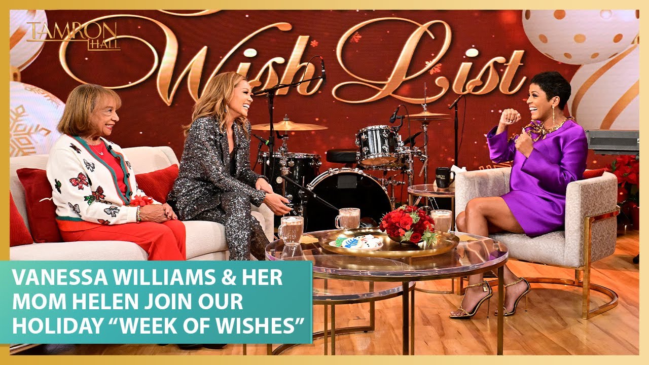 Vanessa Williams & Her Mom Helen Join Our Holiday “Week of Wishes