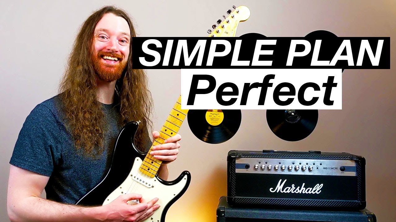 Perfect by Simple Plan - Guitar Lesson & Tutorial